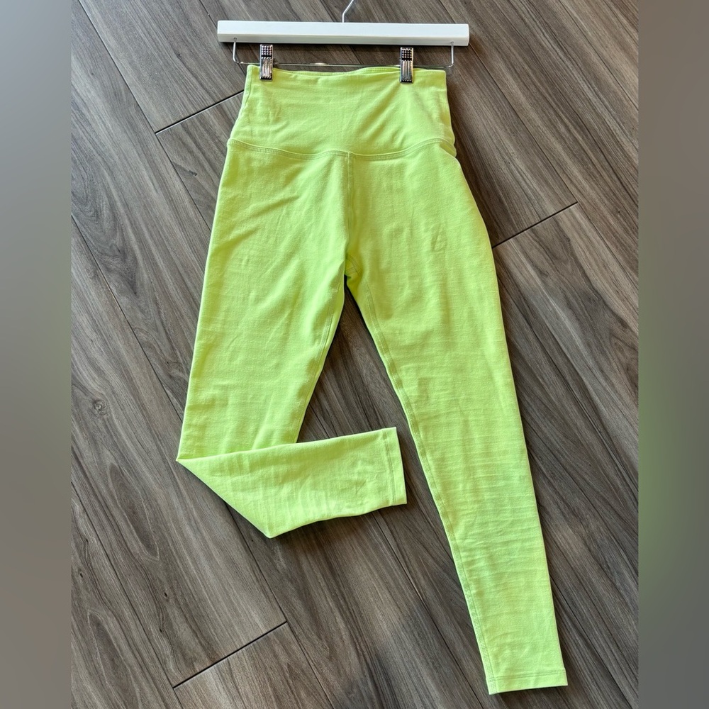 Bright Lime Green Beyond Yoga Leggings